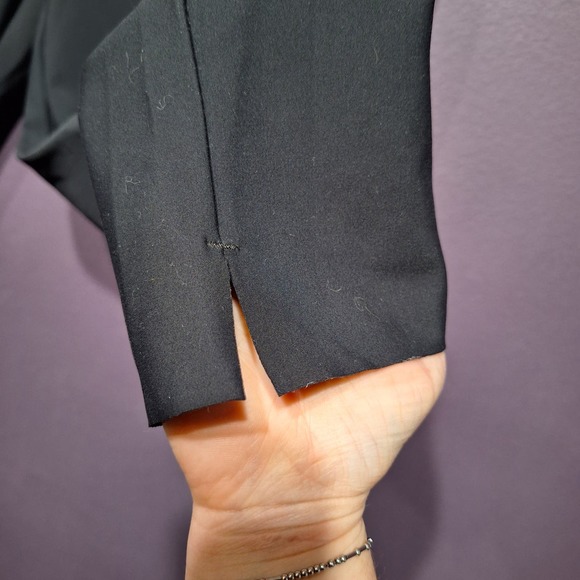 Athleta 1x Stellar Tight Pants in Black Navy Zip Pockets 77262 plus size - Picture 3 of 6